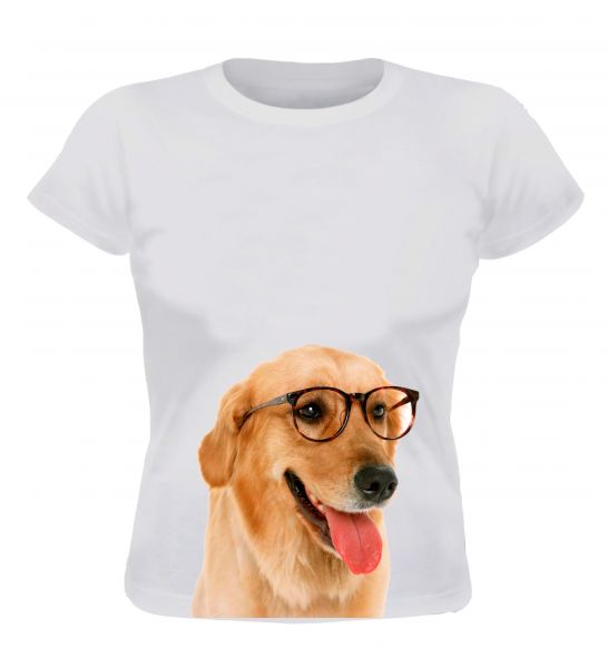 Camisa Estampa de Cachorro