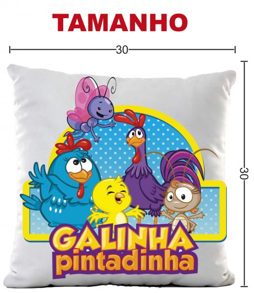 Almofada Galinha Pintadinha