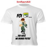 Camisa Ben 10 Personalizada