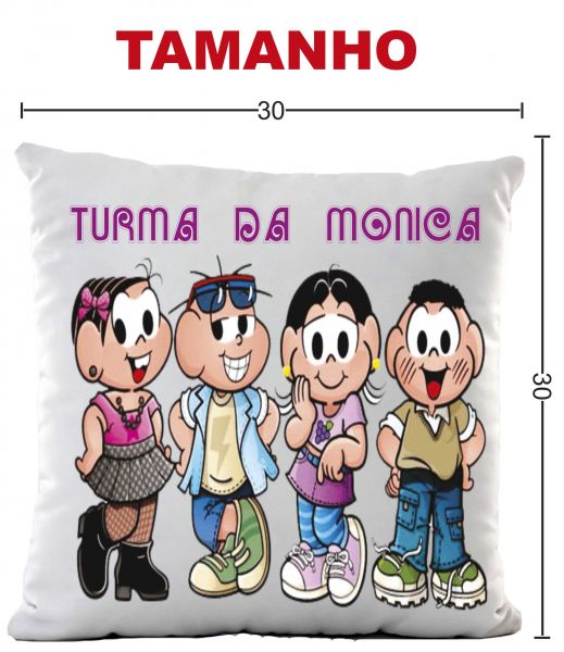 Almofada Turma da Monica