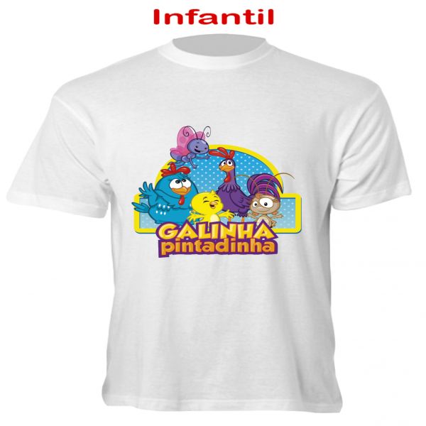 Camisa Galinha Pintadinha