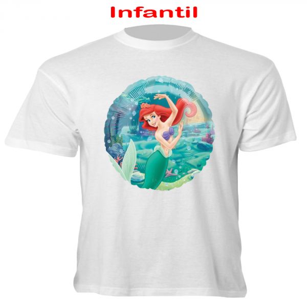 Camisa Pequena Sereia